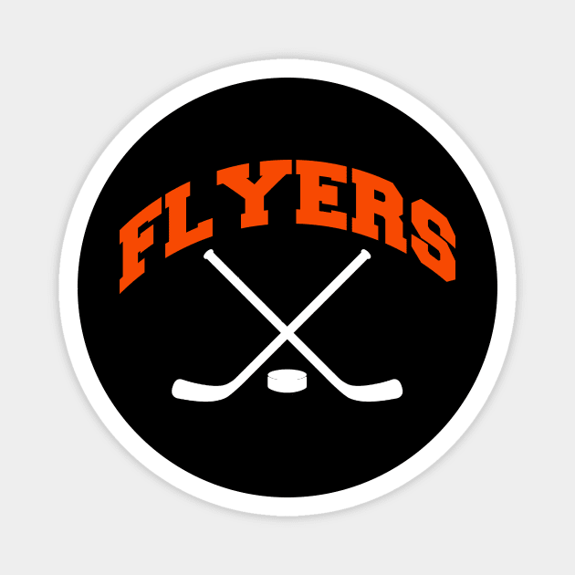 Flyers Hockey Small Logo Magnet by CovpaTees